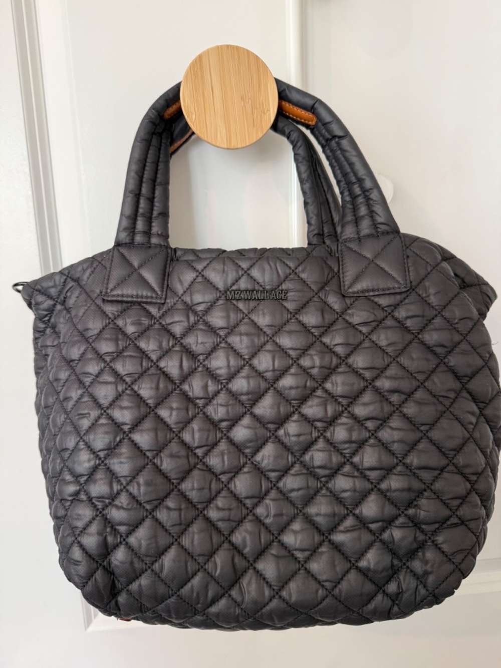 MZ Wallace Med Metro Tote Deluxe Black